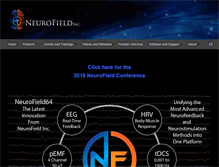 Tablet Screenshot of neurofield.com